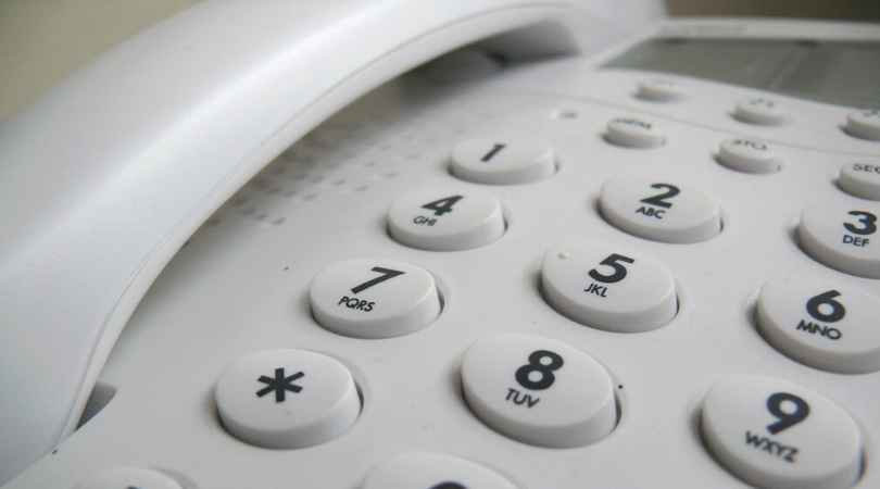 3 things that have to happen on the initial phone call